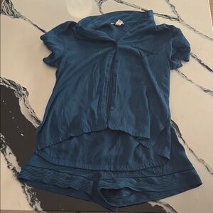 Women's Blue Sleepwear Set